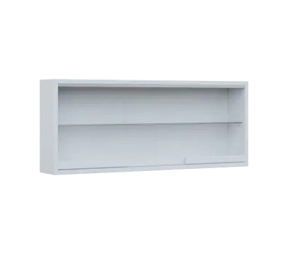 RE VT - 400 vitrína, 400x1000x150, bílá